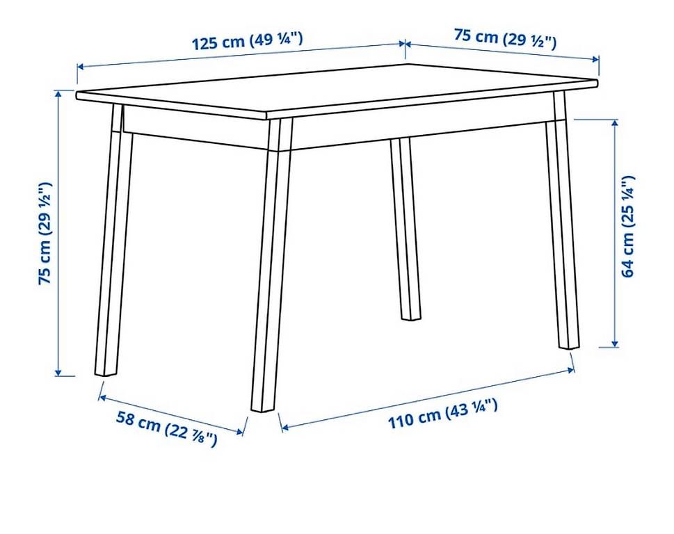 Ikea Tavoli: Tisch PINNTORP von IKEA – Usato da Möriken AG venduto da EveMllr 3