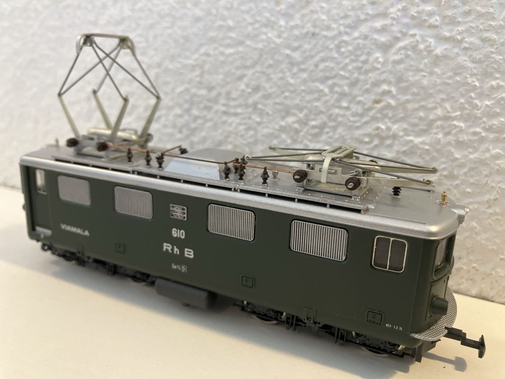 Bemo Modelleisenbahnen: Bemo / HOm / Locomotive RhB Ge 4/4 I 610 (DC, analogique) – Gebraucht aus Genève von frespo 2