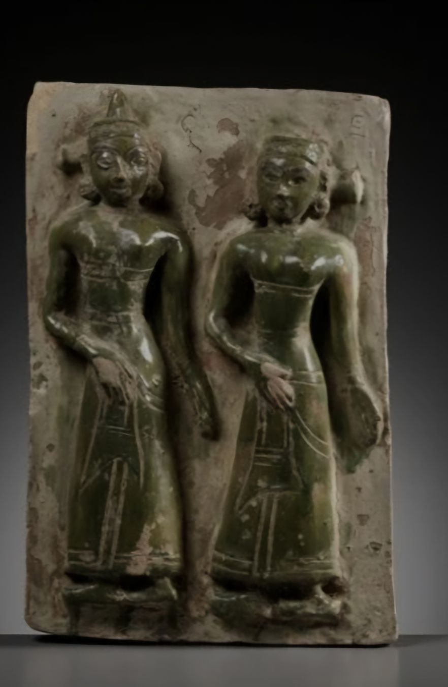Sculture & Statue: 15/16Jh. Burma Pegu Tile – Usato da Sion venduto da ericek 1