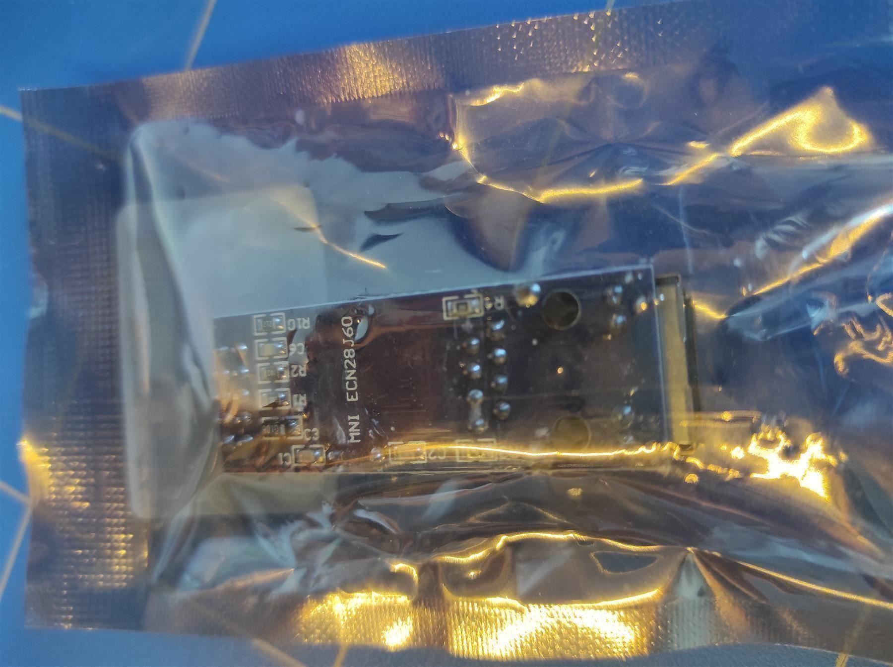 Componenti elettronici: Mini Ethernet LAN RJ45 Netzwerk Modul – Nuovo e nell'imballaggio originale da Beckenried venduto da SCHEMA79 1