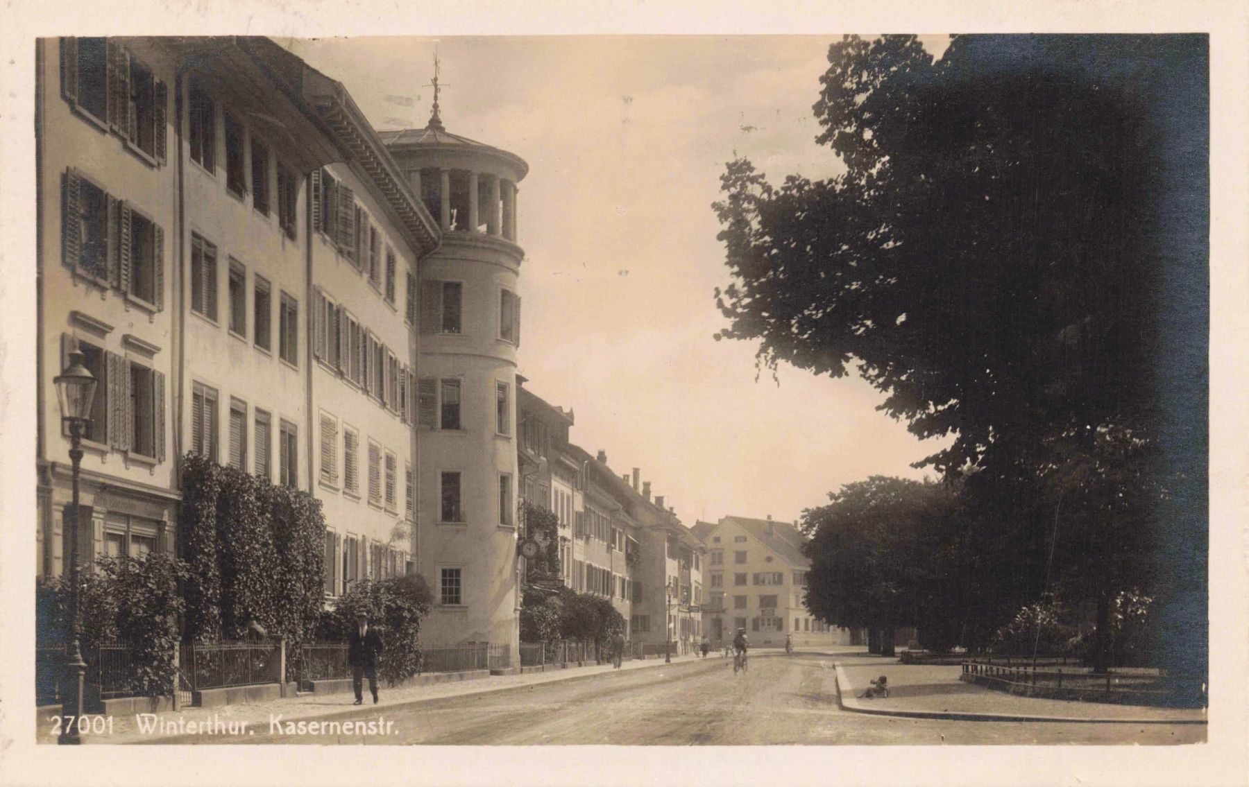 Cartoline postali: Winterthur kasernestr – Usato da Biasca venduto da Blenio71