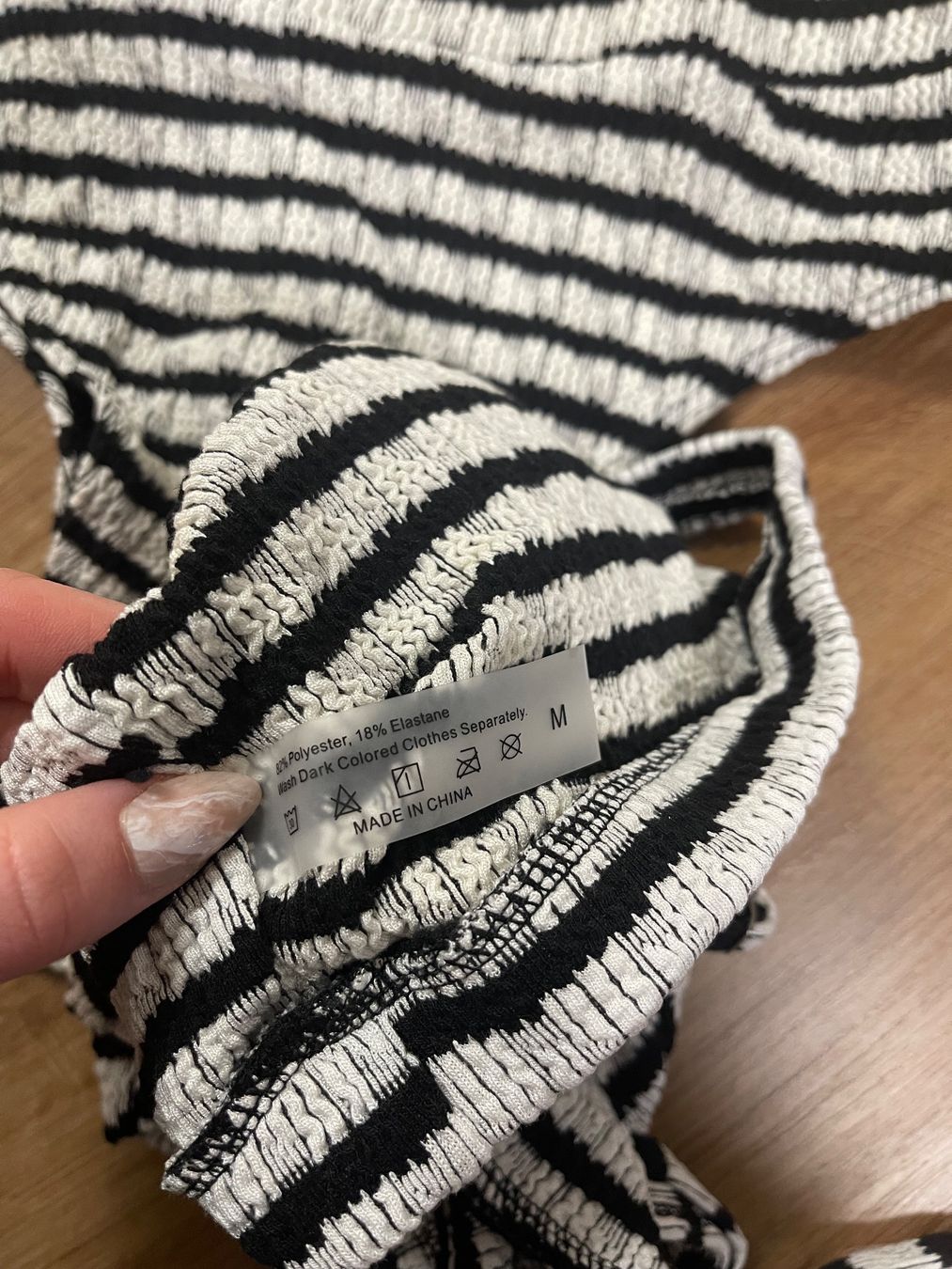 Costumi da bagno & Bikini: Gestreifter Bikini Neu Gr M Schwarz-Weiss – Nuovo e nell'imballaggio originale da Bassersdorf venduto da Sandy456 5