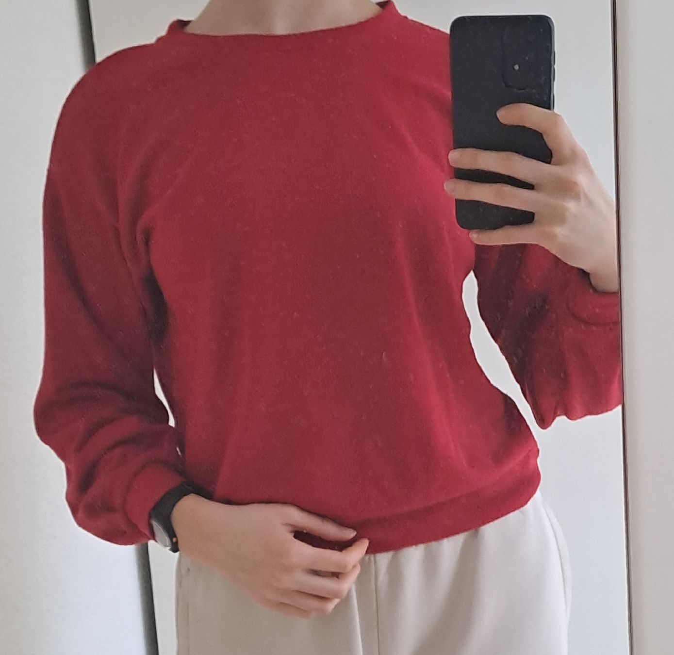 Bershka Pullover & Sweatshirts: Roter Pullover gr. S – Neu (gemäss Beschreibung) aus Rothenburg von 123odermatt 3