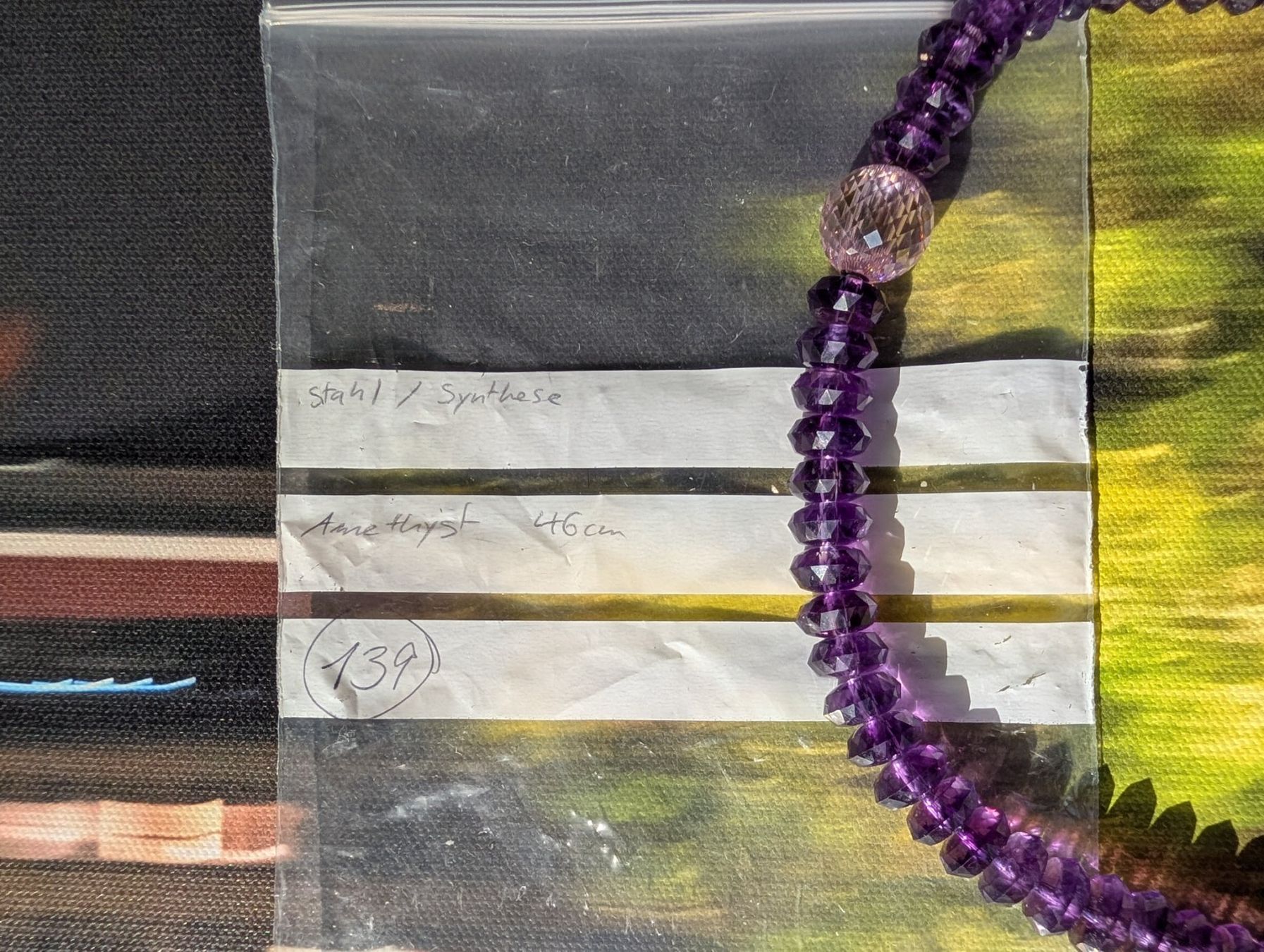 Catenine: Collier Amethyst 11,5mm / 46cm – Usato da Herisau venduto da apo_bxx7 3
