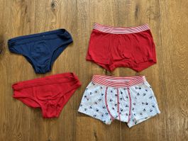 New Petit Bateau boy's underwear, Set of 4, Size 10 years