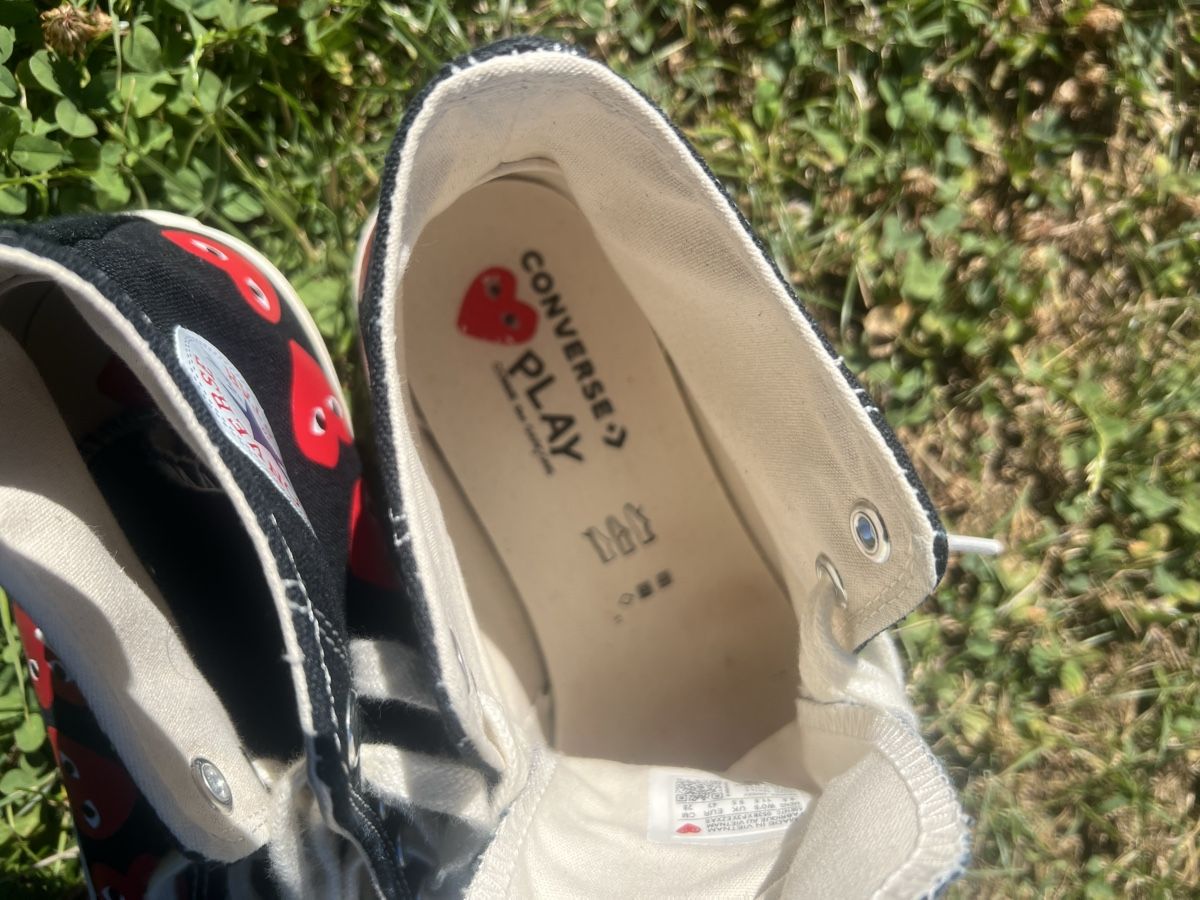 Comme Des Garcons Scarpe da uomo: Converse Chuck All Star High CDG Play Gr. 43 – Usato da Uhwiesen venduto da maflo2 2