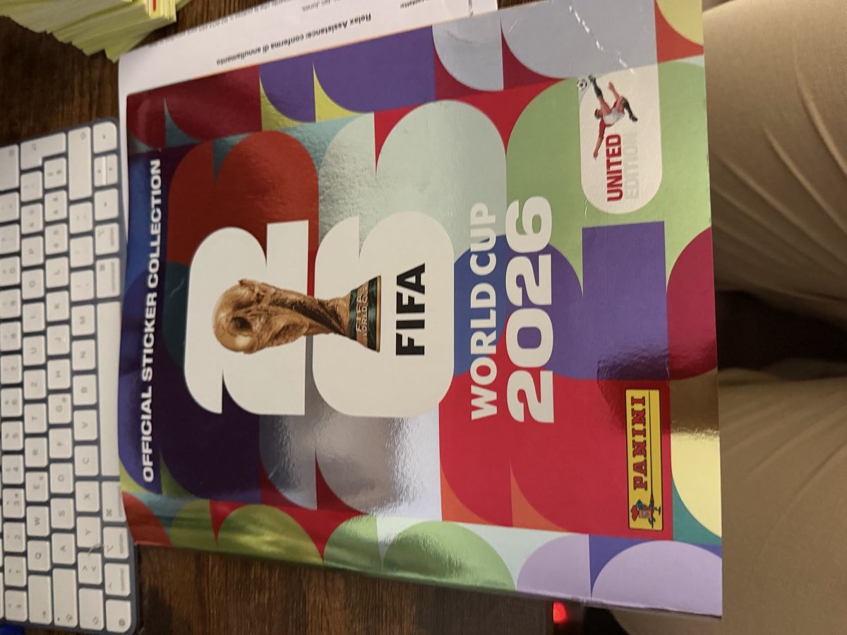 Panini Album: Album mondiali 2026 completo – Usato da Pregassona venduto da JJones79 1