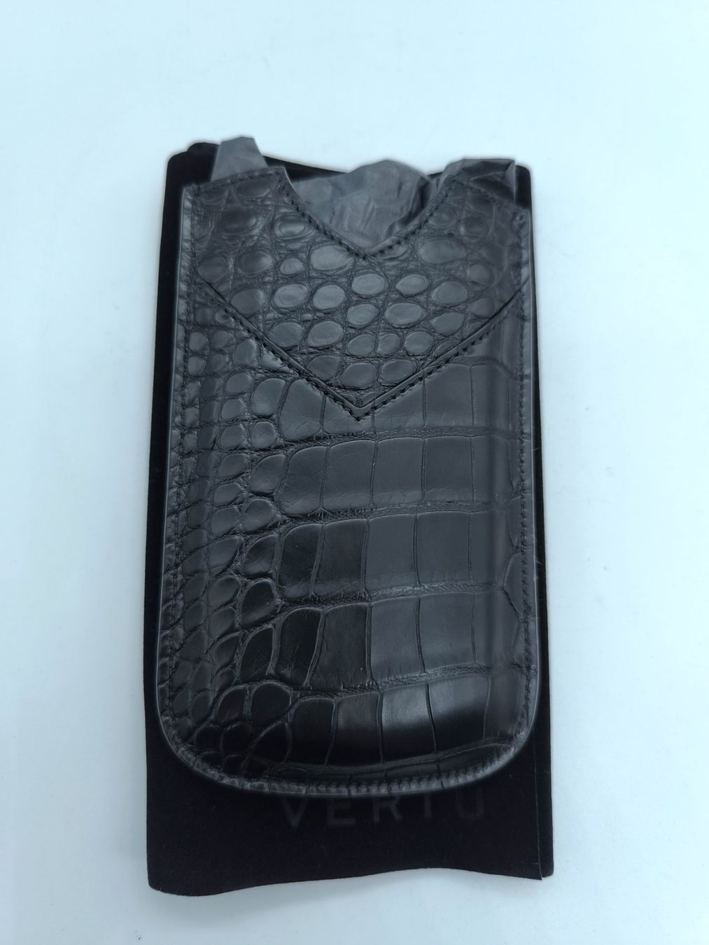 Vertu Cover & Protezioni schermo: Original VERTU Constellation Touch Alligator Case Black – Nuovo (secondo la descrizione) da Rüti ZH venduto da Restwert_Rueti_ZH 3