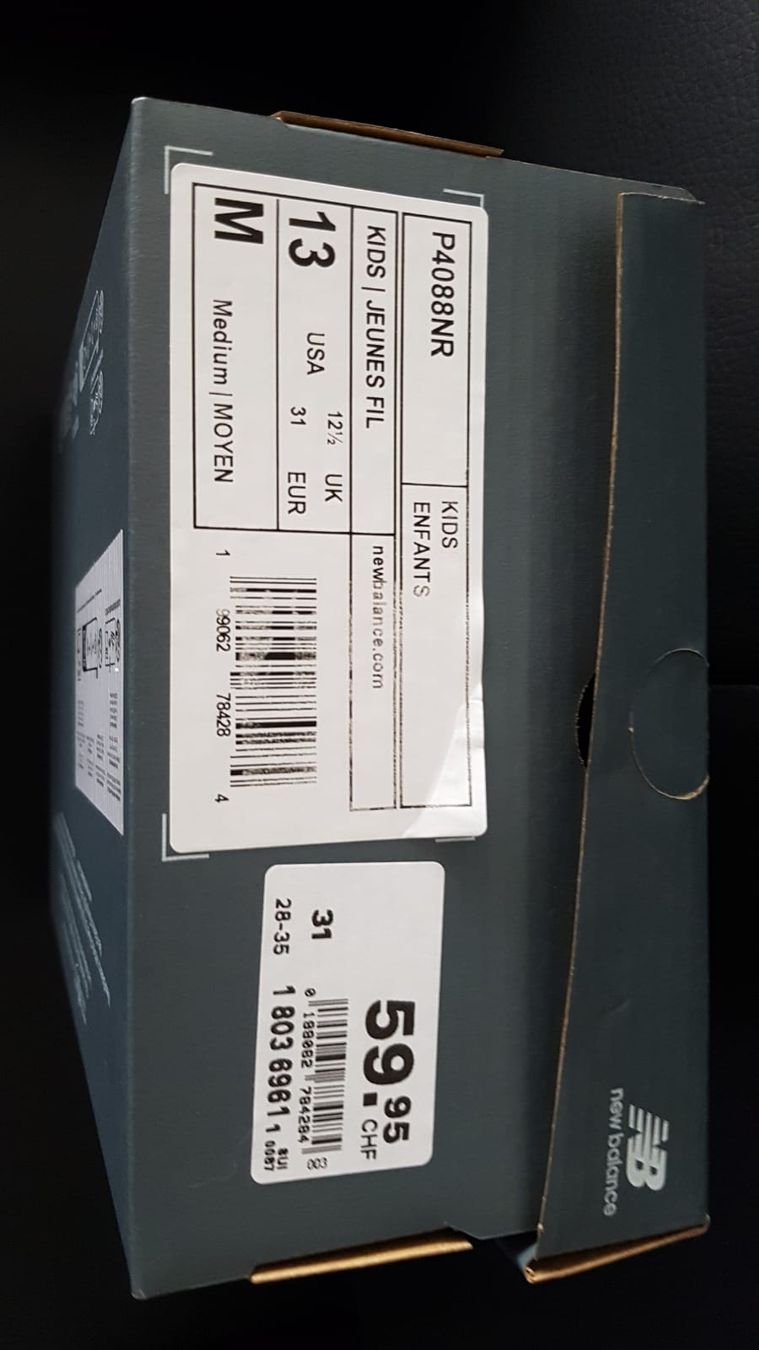 New Balance Schuhe für Mädchen: New Balance P4088NR Gr.31 – Neu und originalverpackt aus Zürich von ata_c8nh 6