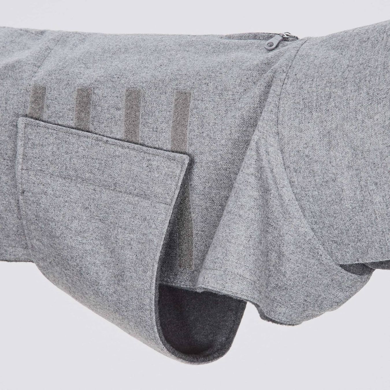 Bekleidung: Hundemantel Brooklyn Flanell Grau, Cloud7, Grösse 10 – Gebraucht aus Stäfa von 1westi