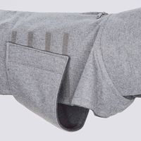 Hundemantel Brooklyn Flanell Grau, Cloud7, Grösse 10