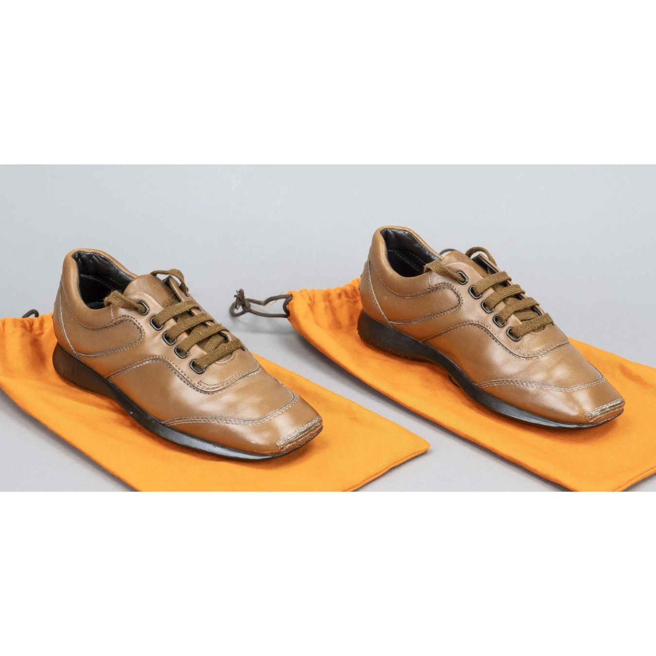 Hogan Scarpe da donna: HOGAN SHOES, COGNAC Leather – Usato da Morges venduto da 4WLS