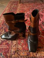 Bottines Prada cuir
