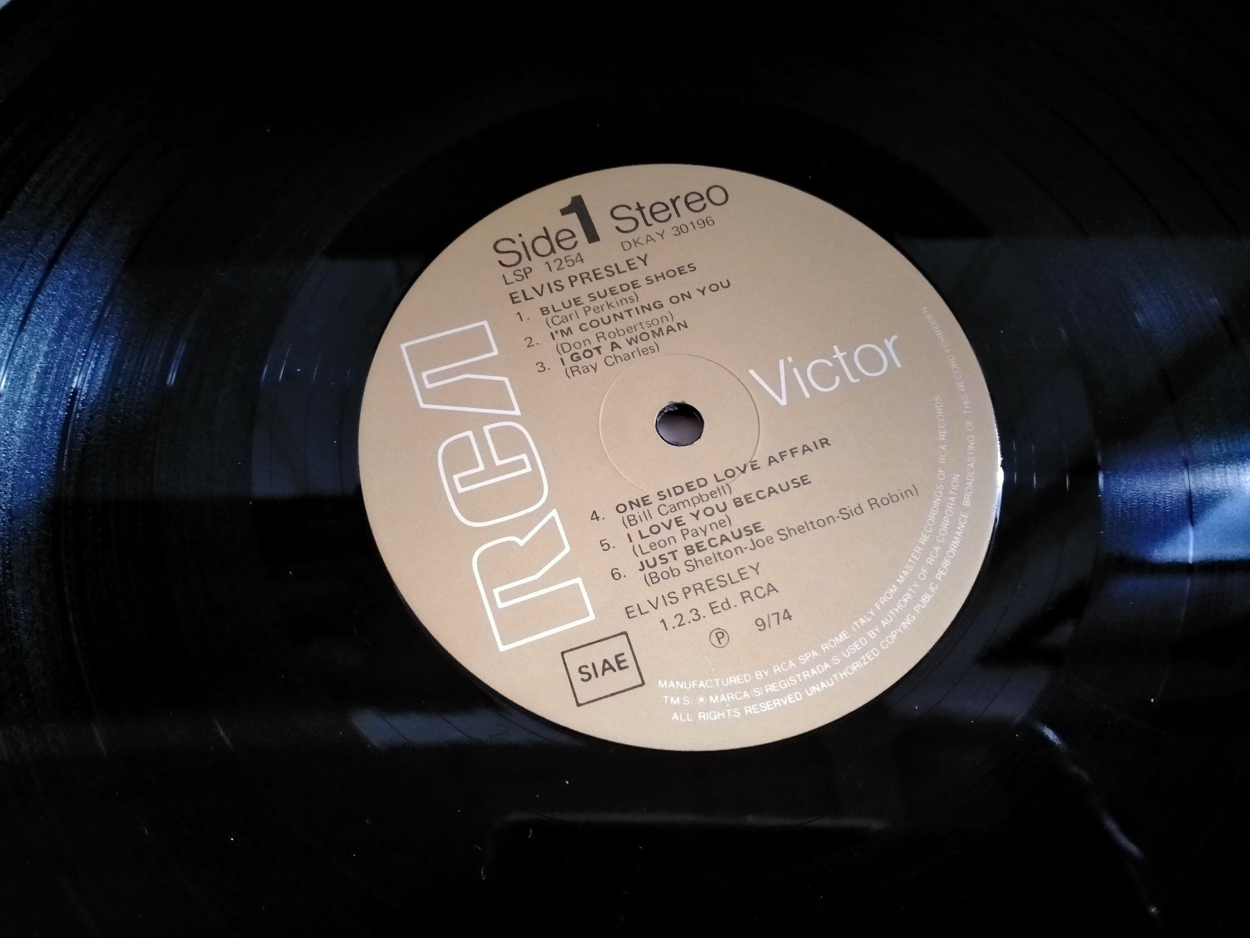 Dischi in vinile: Elvis Presley LP  LSP-1254 RCA – Usato da Küssnacht am Rigi venduto da perlboote 2