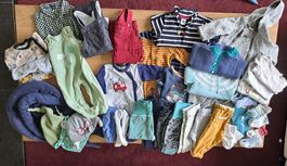 Baby Kleiderpaket Gr. 0-3 Monate 50-60 cm, Frühling