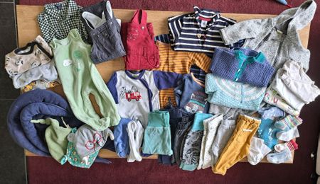 Baby Kleiderpaket Gr. 0-3 Monate 50-60 cm, Frühling