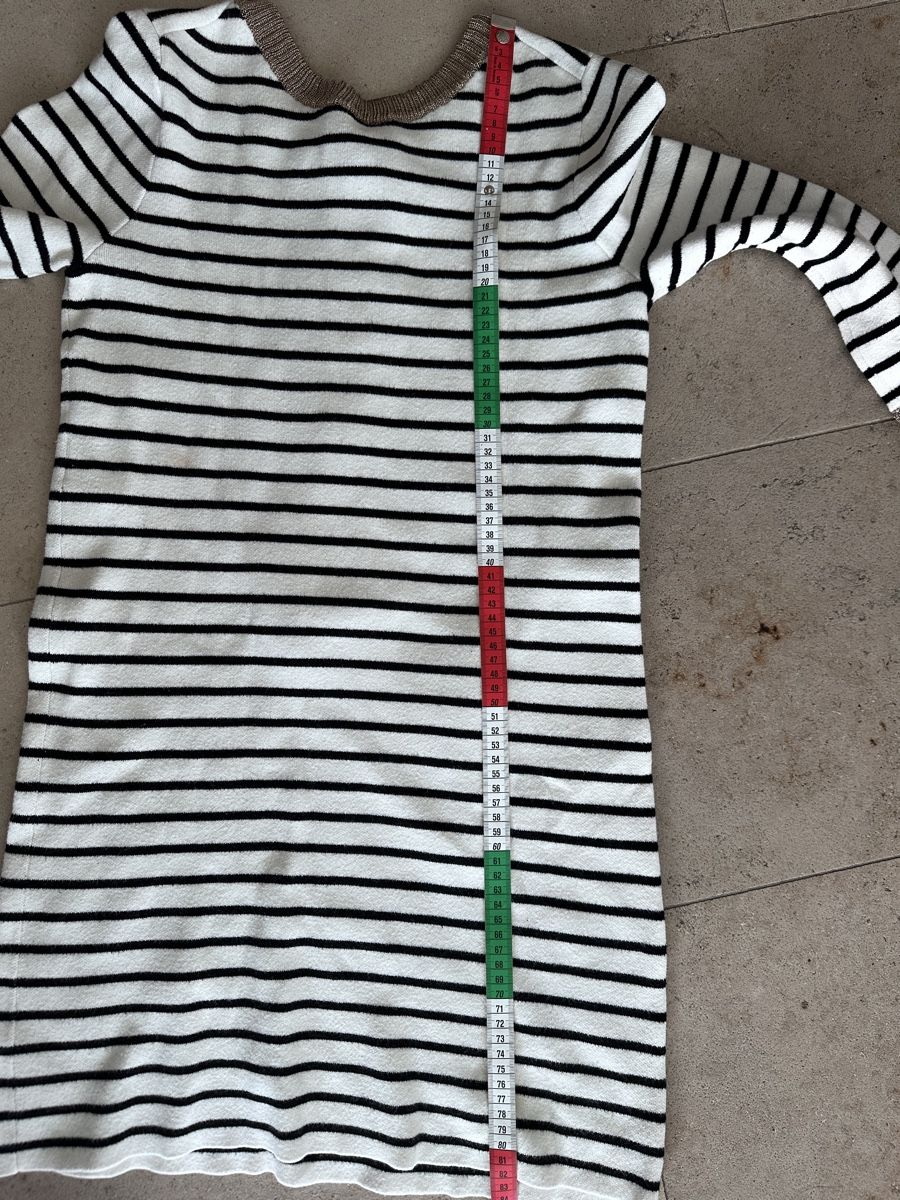 Maje Vestiti: Maje Gestricktes Streifenkleid, Gr. M. – Usato da Buchs SG venduto da Sunie 2