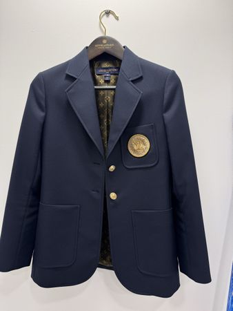 Louis Vuitton jacket, 38 IT navy blue, NEW