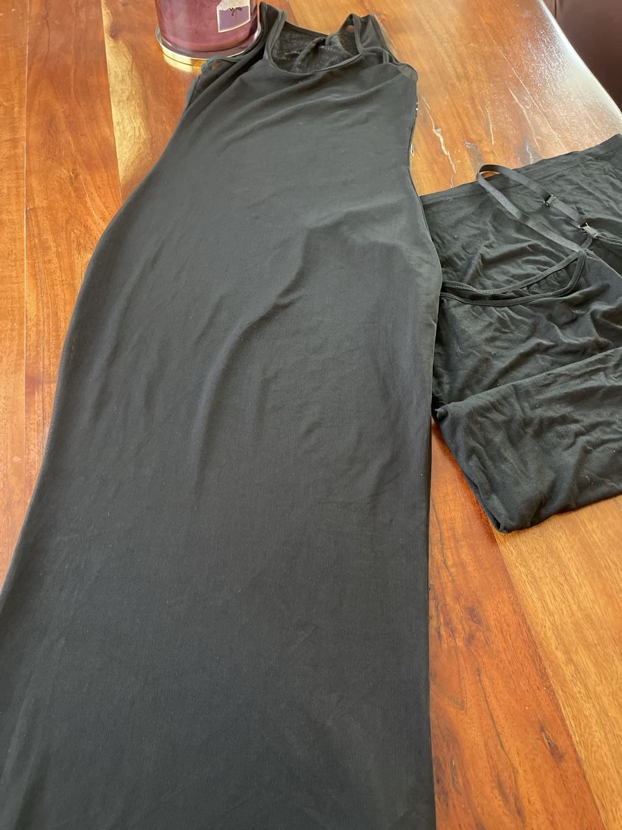 Kleider: Schickes, elegantes, langes, schwarzes Abendkleid, S/M – Gebraucht aus Oftringen von Makeq 7