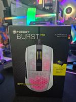 Neue Roccat Burst Pro RGB Gamer Gaming Maus Weiss