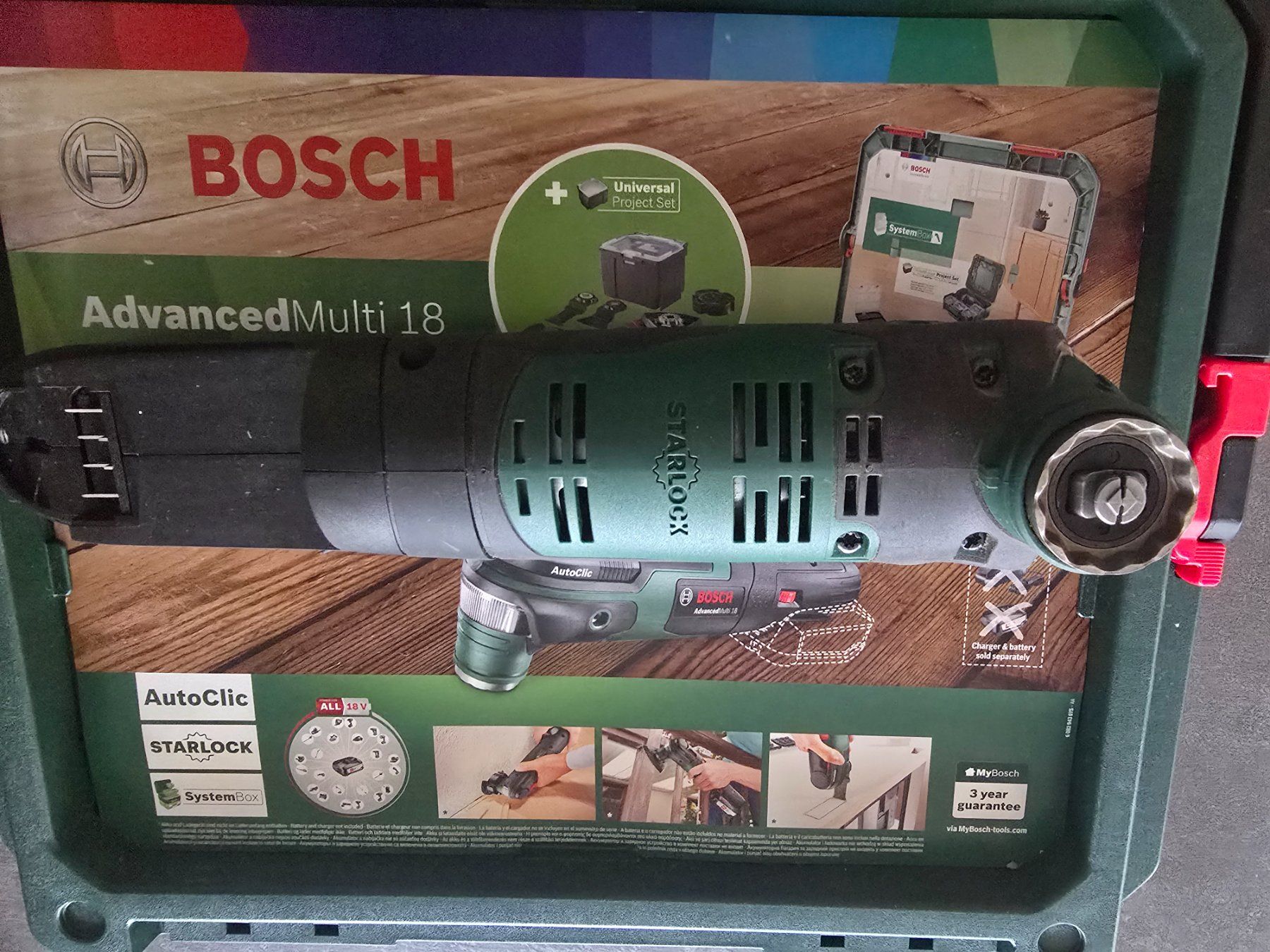Bosch Tutti gli attrezzi: Bosch AdvancedMulti 18 Multitool – Usato da Basel venduto da bjo_k5ms 1