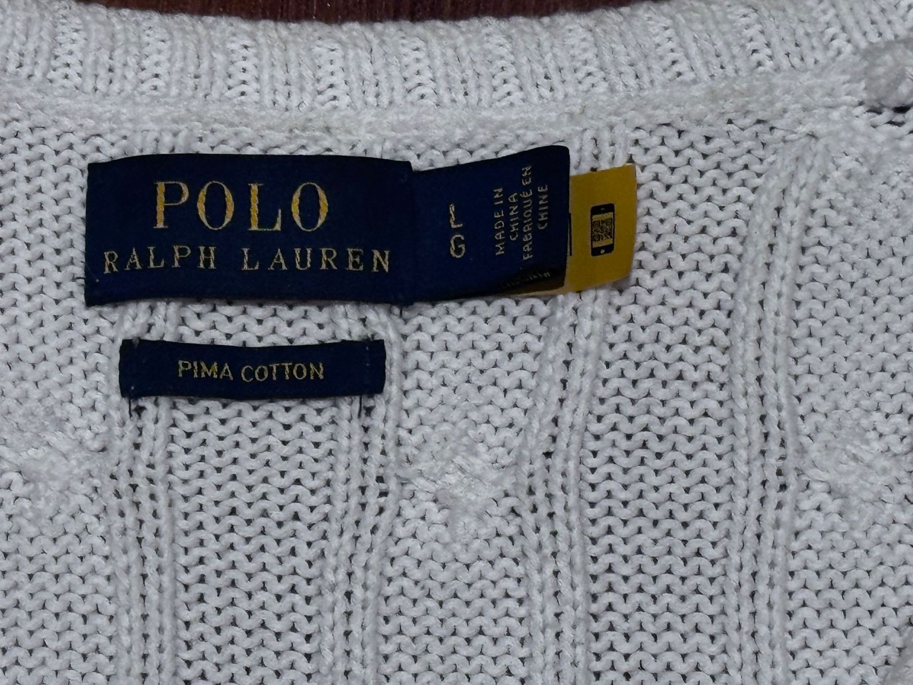 Ralph Lauren Pullover & Sweatshirts: Weisser klassischer Pullover von Ralph Lauren – Gebraucht aus St. Gallen von lmk_6695 3
