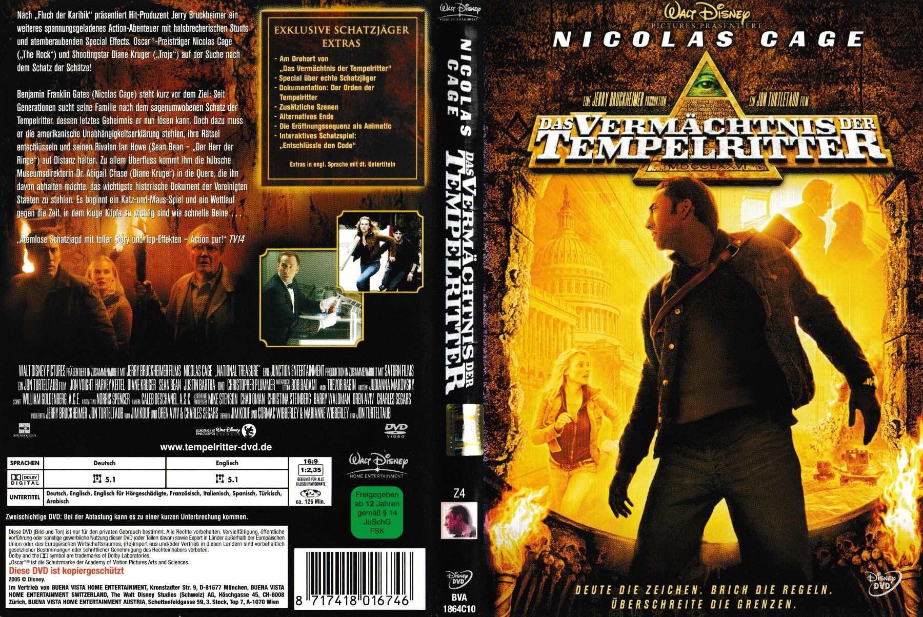 Tutti i DVDs: DVD - Das Vermächtnis der Tempelritter – Usato da Langnau am Albis venduto da MediaRescuerKeLoX