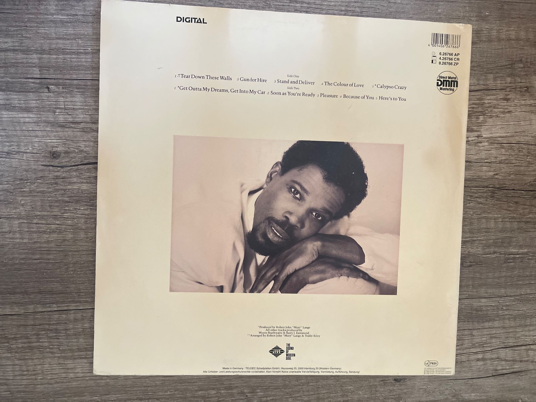 Schallplatten: A781/Billy Ocean Tear Down These Walls – Gebraucht aus Frutigen von Philippe_jsp 1