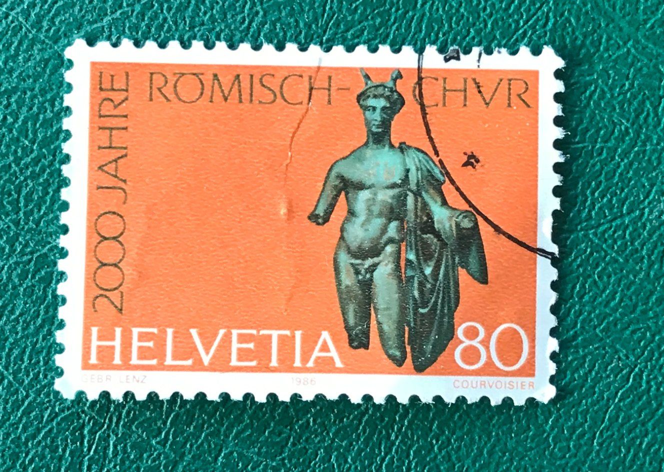 Tutti i francobolli: Nr.722 mit Stempel  200j Römisch-Chur 1986    – Usato da Aarau venduto da Billa007