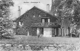 GRUSS aus DUILLIER - alte Ansichtskarte 1917