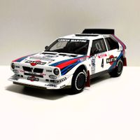 Autoart 1/18 Lancia Delta S4 Rallye Tour de Corse #4 Martini