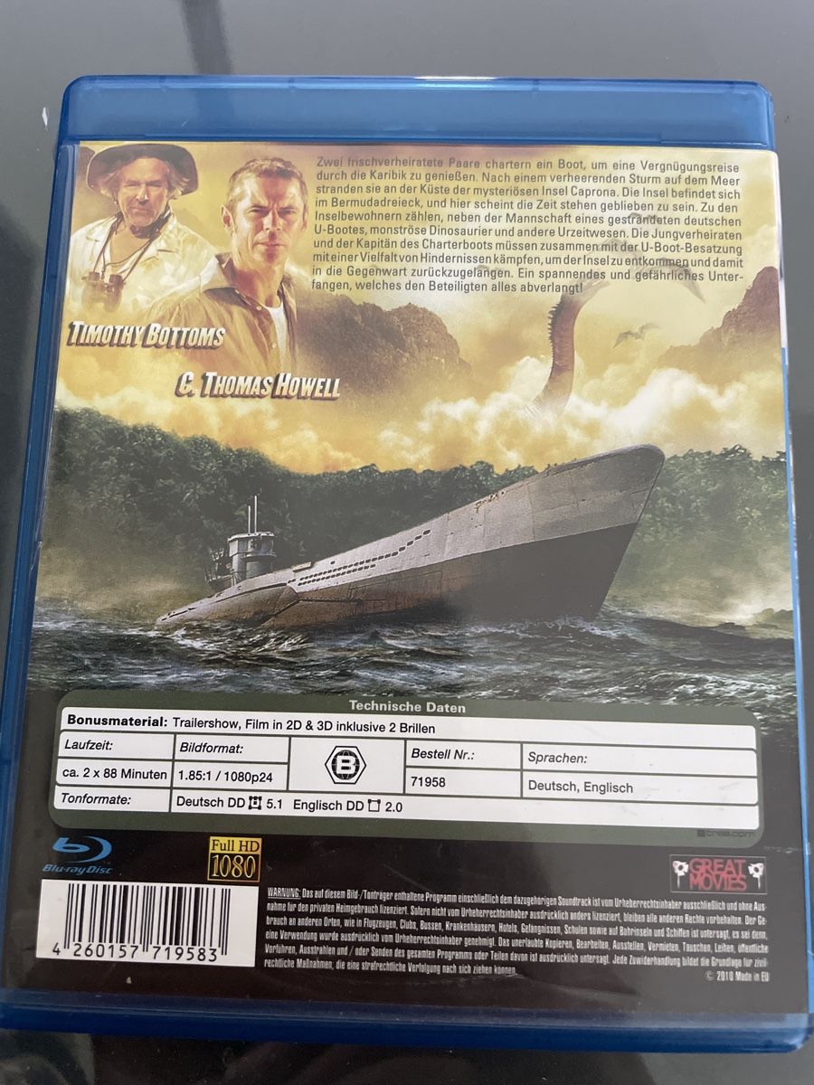 Alle DVDs: Blu-ray 3D Special Edition - The Land That Time Forgot – Gebraucht aus Unterkulm von son_fcs2 1