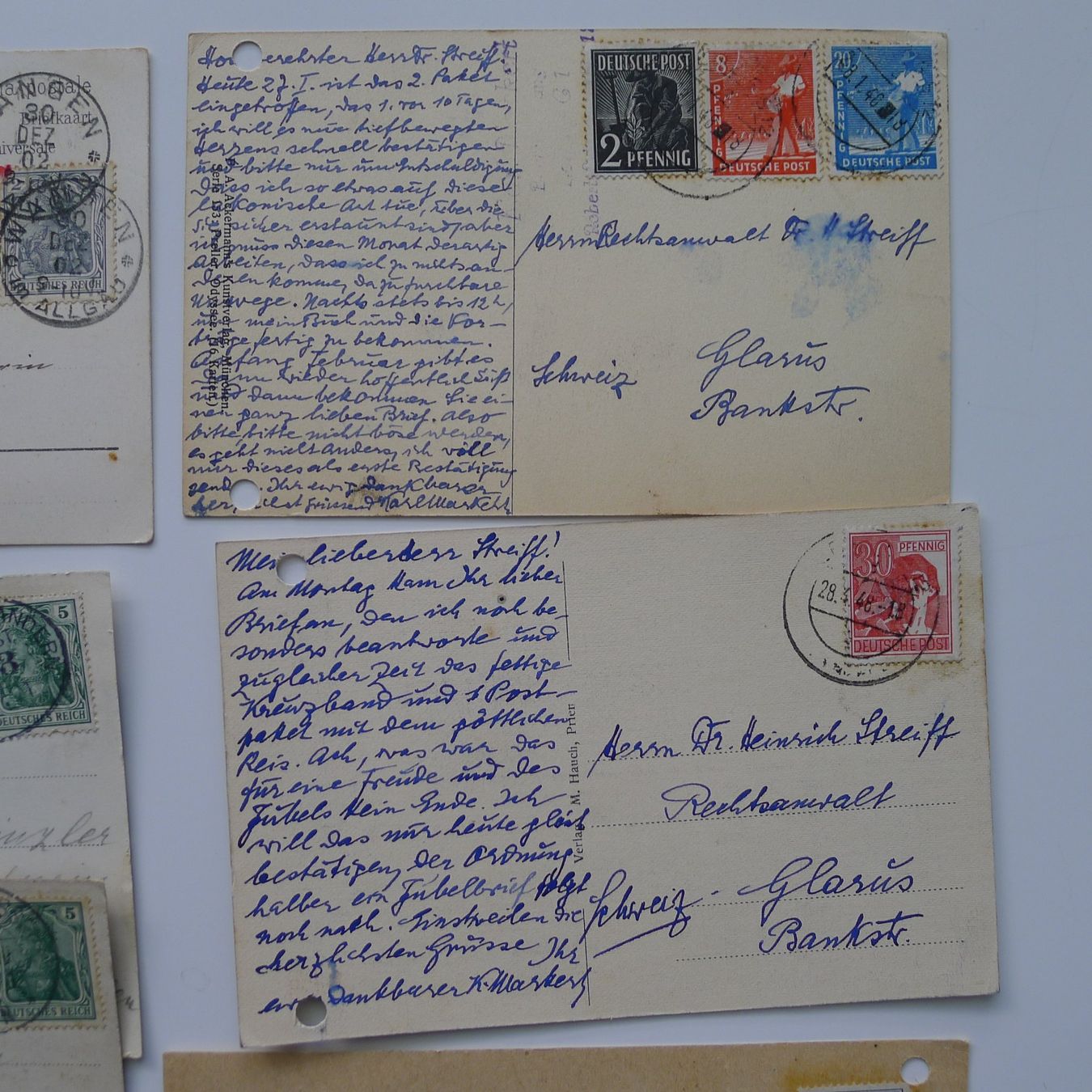 Tutti i francobolli: Lot Briefe + Postkarten, Deutsches Reich, Bundespost... – Usato da Ebikon venduto da SilvioFreund 4