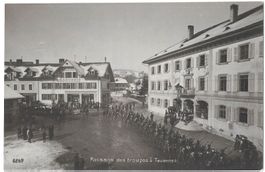 Tavannes passage des troupes
