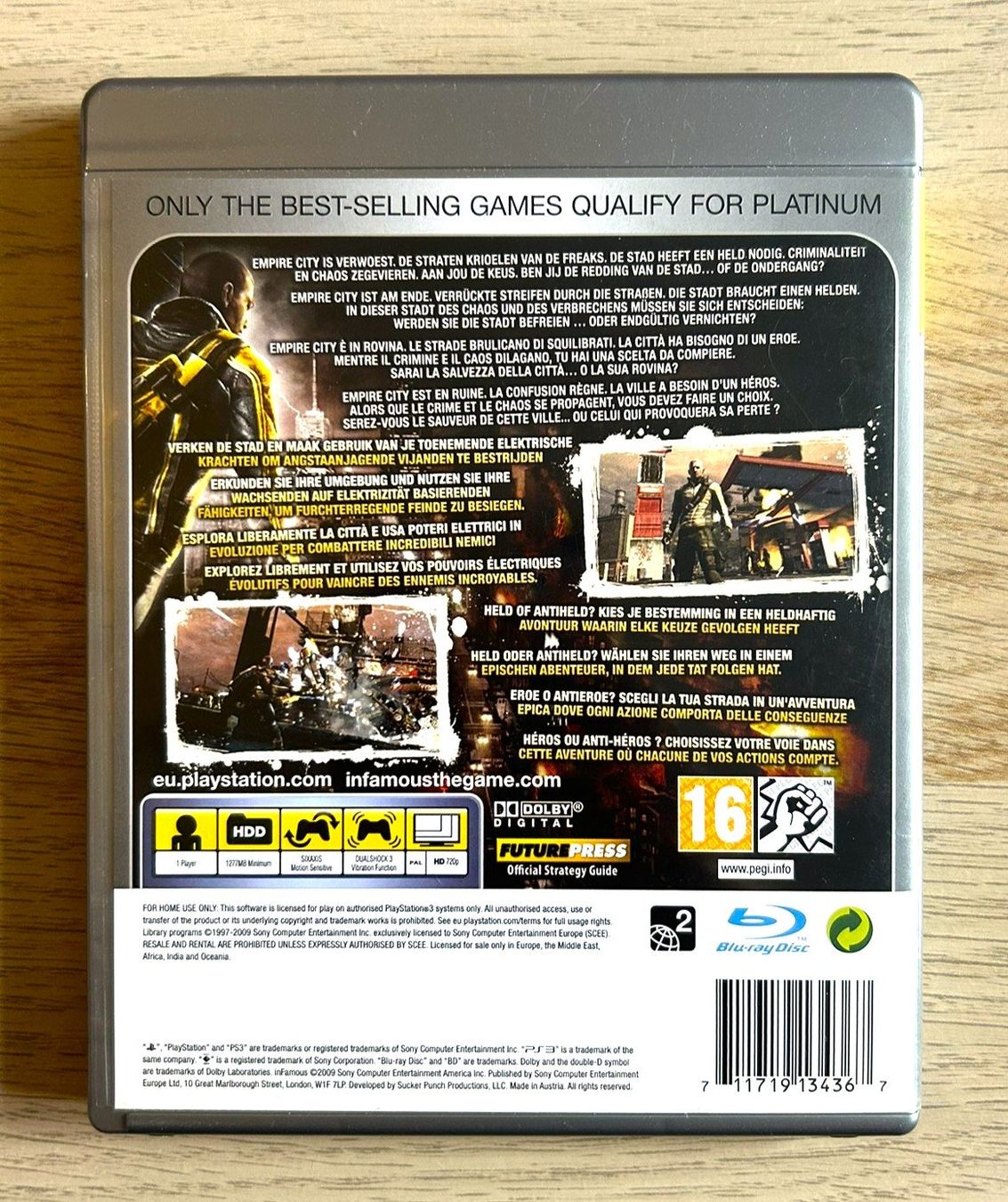 Sony Spiele: inFamous PS3 – Gebraucht aus St. Gallen von Alpine.Arcade 1