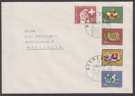 Pro Patria Serie1958: Gestempelt: Bethlehem 15.Xl.58