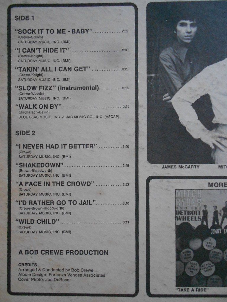 Schallplatten: MITCH RYDER  -  SOCK IT TO ME ! – Gebraucht aus Bex von Giorgiob 2