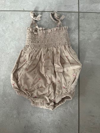 Wheat, Romper, Sommer Strampler, braun, Gr. 56 NEU