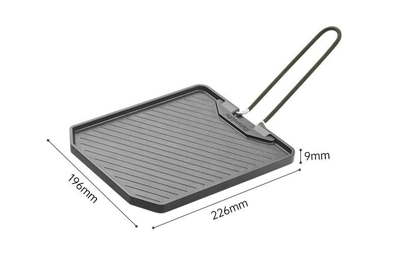 Padelle: Camping Non Stick Grill Pfanne – Nuovo e nell'imballaggio originale da Geneve venduto da Titi2008 1
