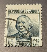 Spanien 1938 dezentriert briefmarke