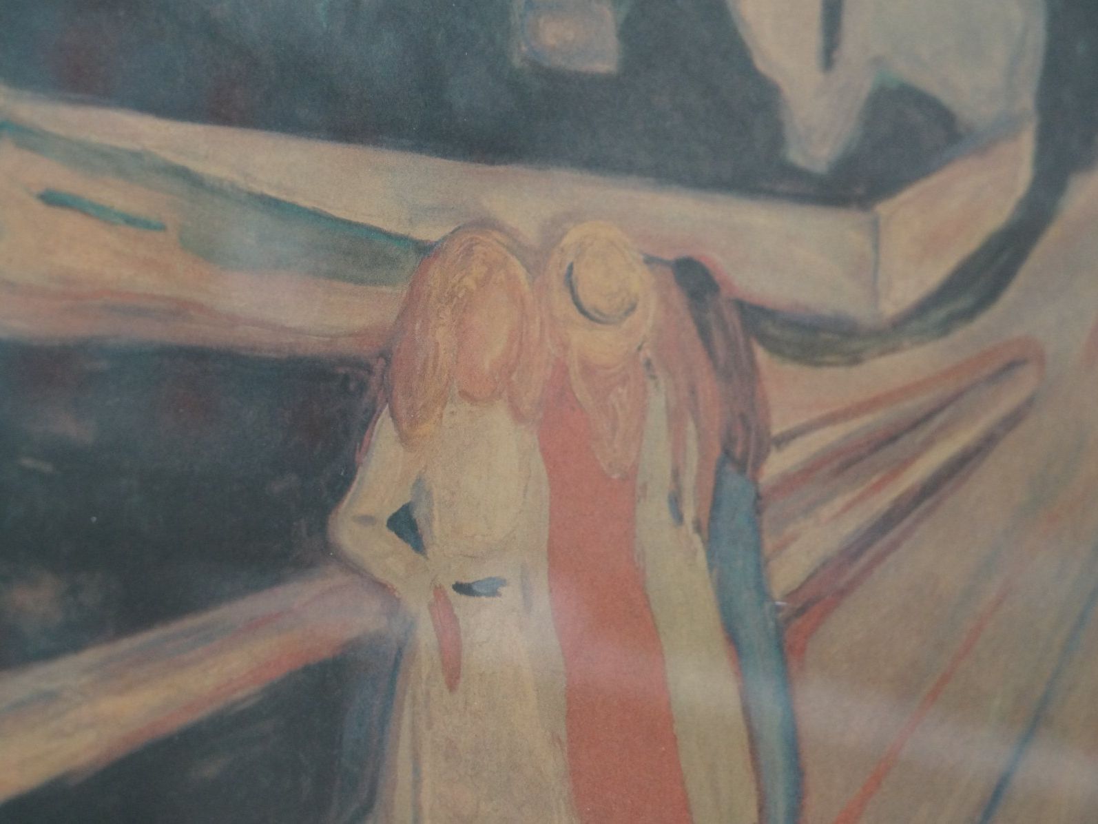 Dipinti: nach Edvard Munch 1905: "Mädchen auf der Brücke" – Usato da Rüti ZH venduto da Restwert_Rueti_ZH 2