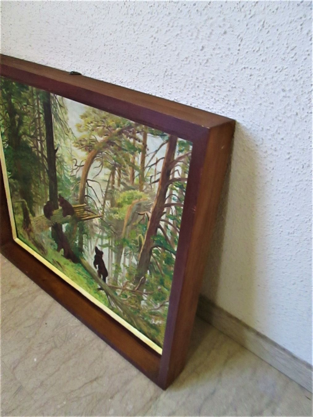 Tableaux: Alte Ölgemälde auf Karton – D'occasion à Sementina par babucia 3