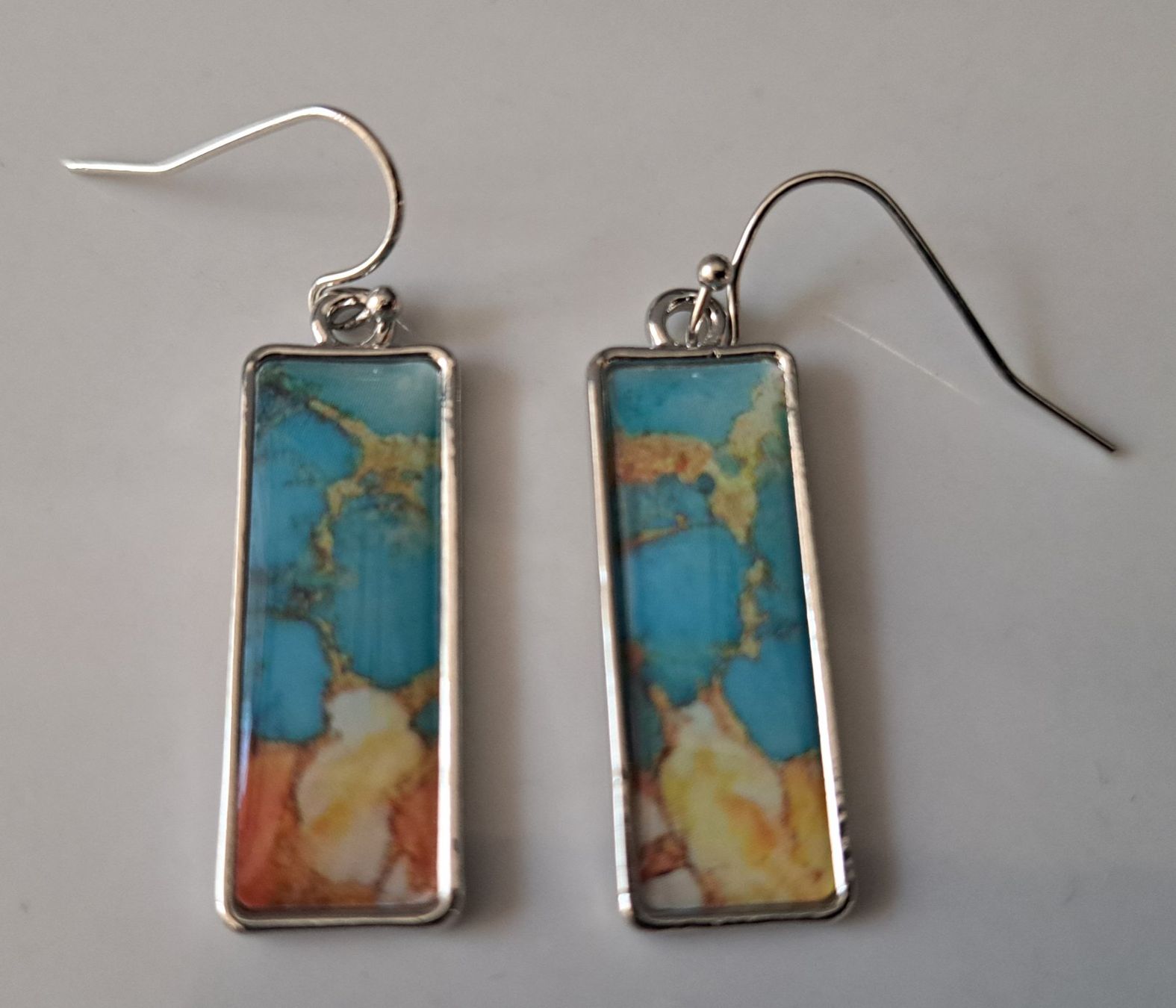 Orecchini pendenti & Orecchini a lobo: Boucles d'oreilles plaqué argent – Nuovo e nell'imballaggio originale da St-Imier venduto da supernova21 3