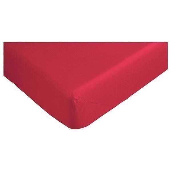 Biancheria da letto: JERSEY-FIX  TICINO rot 140-160x200cm – Nuovo (secondo la descrizione) da Oensingen venduto da directshop24