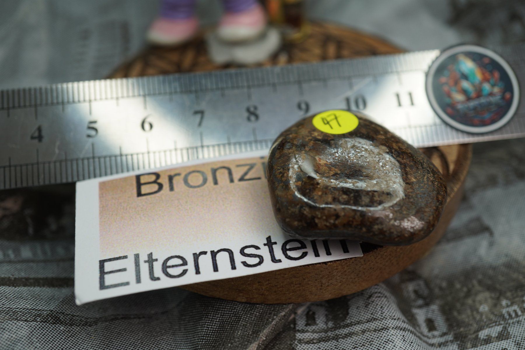 Minerali & Pietre curative: Bronzit    mit beschreib      ab 1.-  Auktion – Nuovo e nell'imballaggio originale da Eschenbach SG venduto da topstone