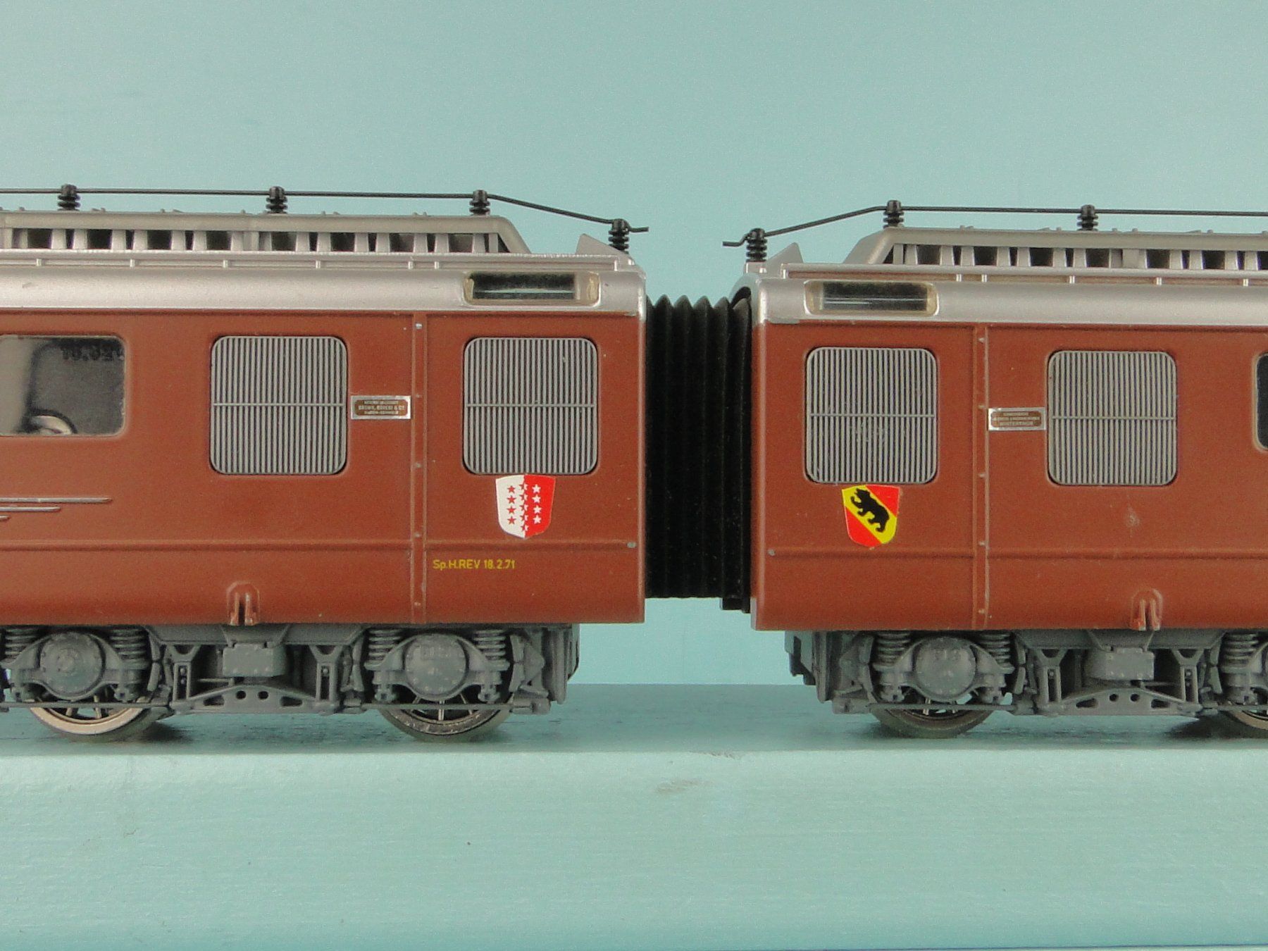 Hag Modellini di ferrovie: HAG 241 BLS Ae 8/8 Gleichstrom – Usato da Bülach venduto da cann11 8