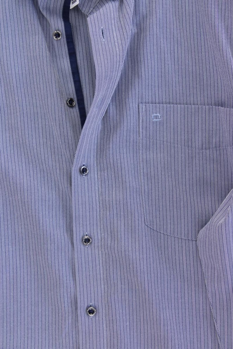 Chemises: Olymp Langarmhemd Gr. Hemdgröße 44 blau – D'occasion à Neustadt an der Waldnaab par SecondLifeFashion 2