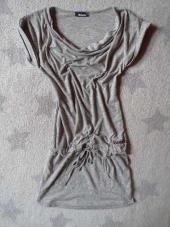 tolles BENCH Damen Mini Kleid / Long Shirt Gr XS
