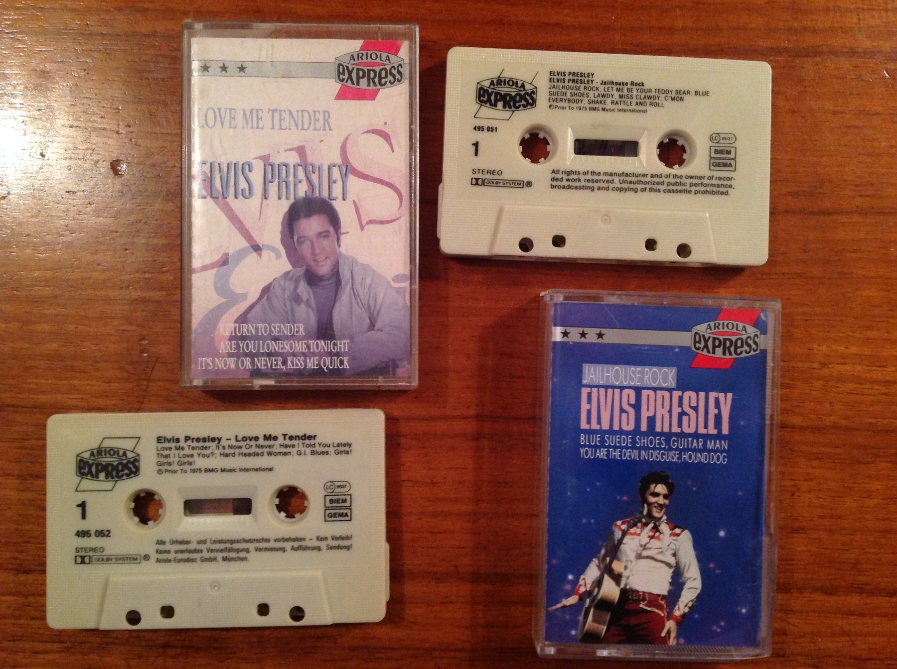 Kompaktkassetten: K7 elvis Presley Ariola express – Gebraucht aus Vuiteboeuf von broticaire