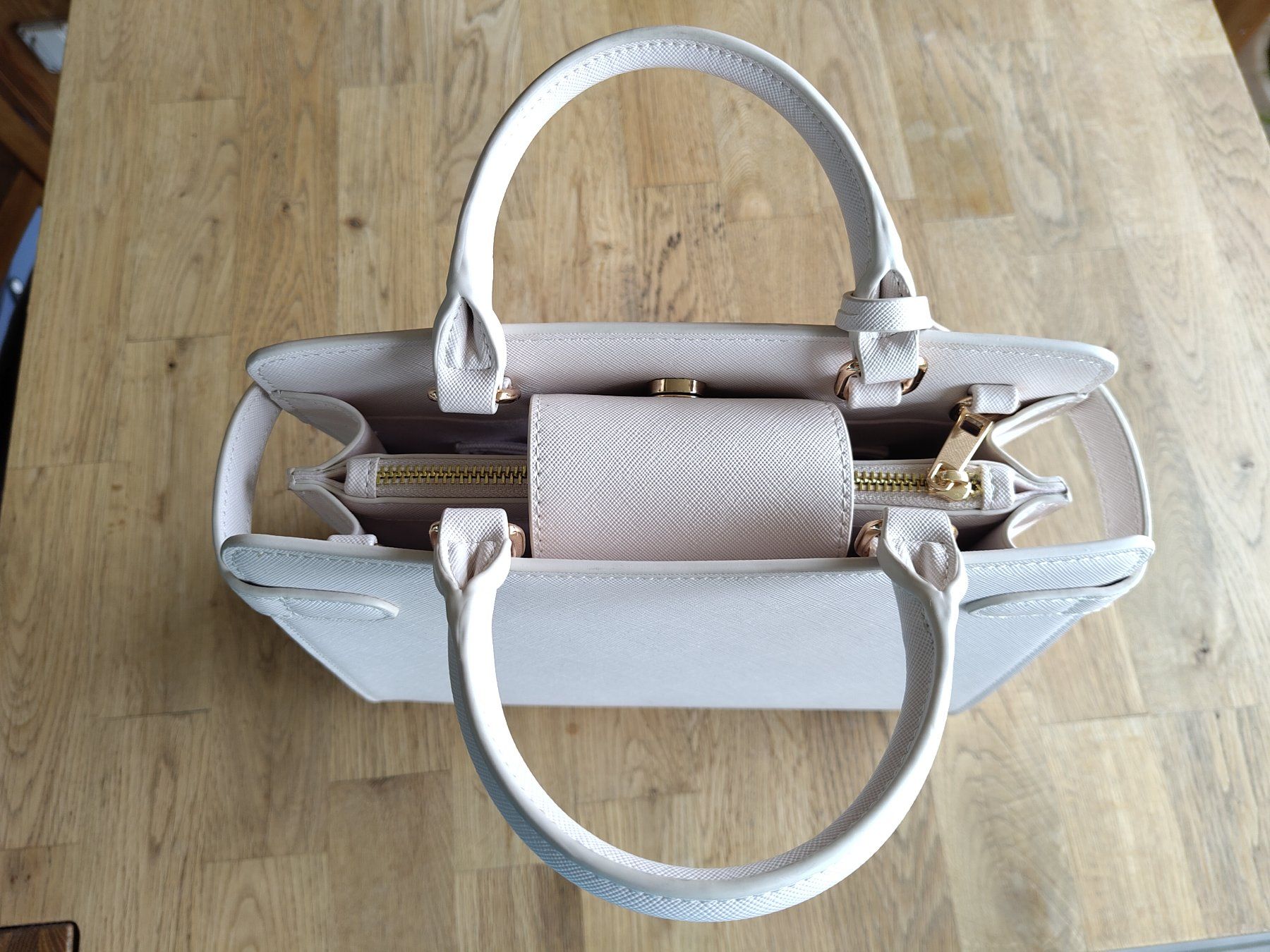 Borse da donna: Sac à main blanc beige – Nuovo (secondo la descrizione) da Courrendlin venduto da fluryv2 4